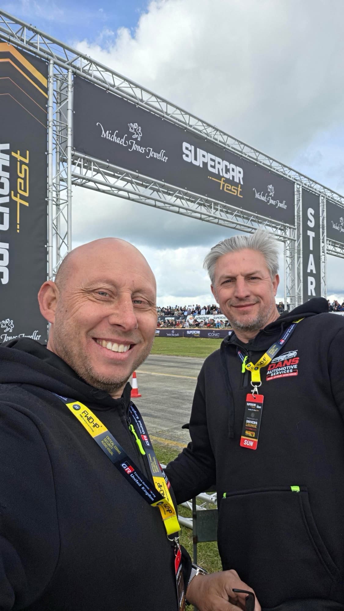 Trackside at Supercar Fest