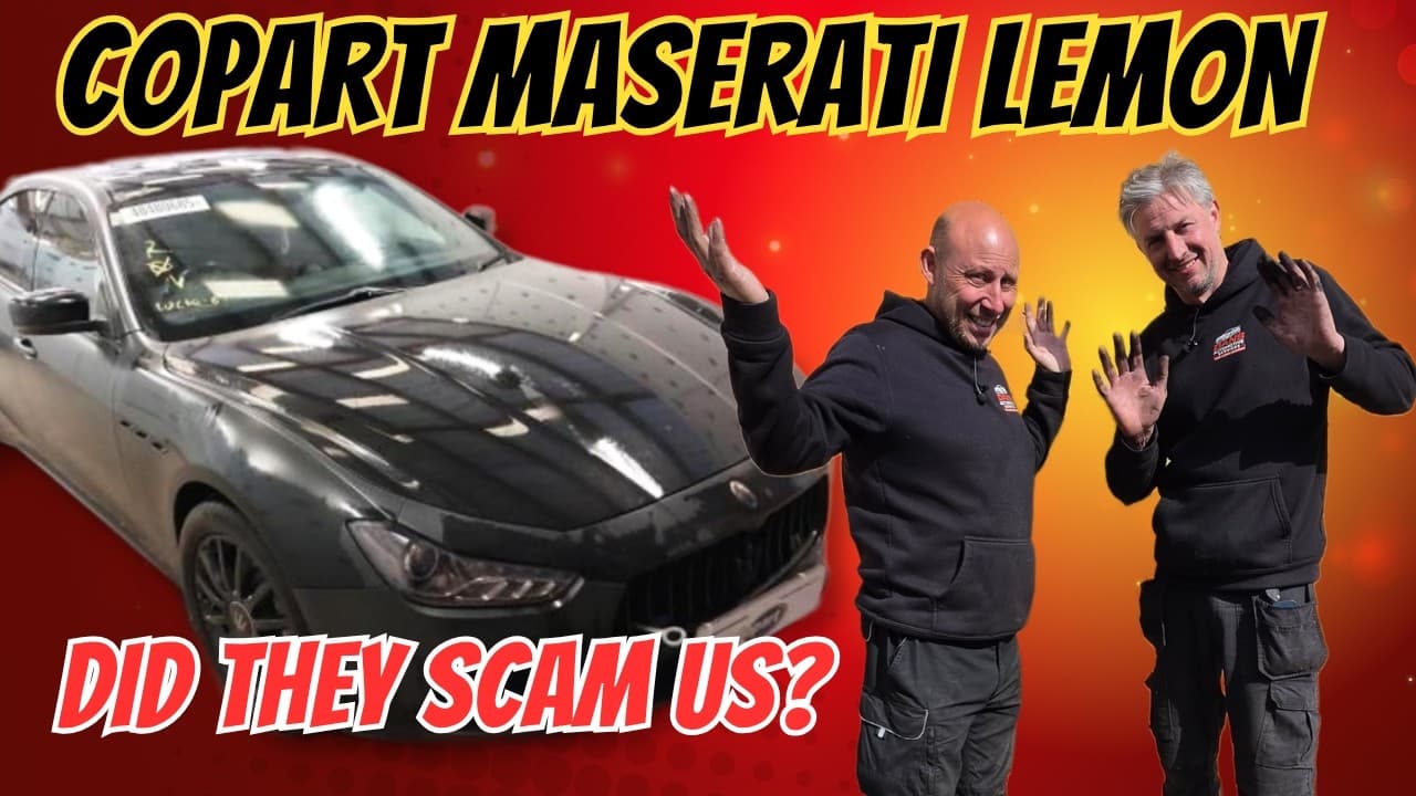 Copart Maserati Strikes Again... We Got Scammed TWICE? 😱